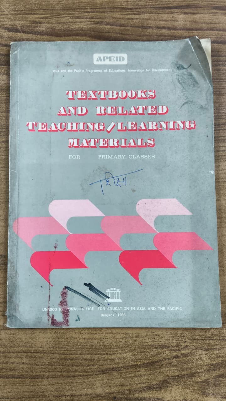 Textbooks And Related Teachings/Learning Materials